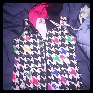 Abby Dawn sleeveless zip up hoodie